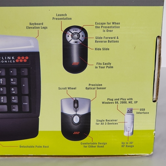 VERSAPOINT Interlink electronics communicator wireless keyboard, mouse, … - Picture 7 of 7